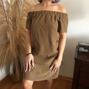 HM off the shoulder dress